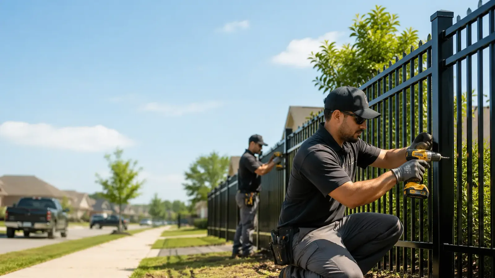 Metal Fence Installation in Berea, KY